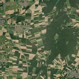 Vue aérienne des environs de Dépose bus