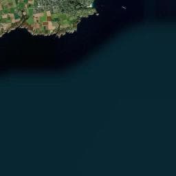Vue aérienne des environs de Aire de camping-cars de Bertheaume-Plougonvelin