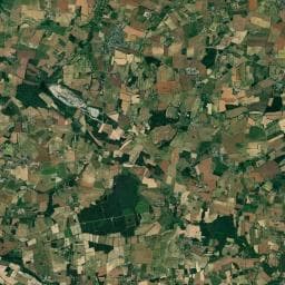 Vue aérienne des environs de Camping à Rouillac