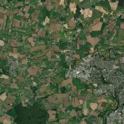 Vue aérienne des environs de AIRE DE STATIONNEMENT POUR CAMPING CAR