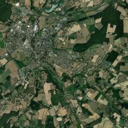 Vue aérienne des environs de Aire de camping-car des Viennes