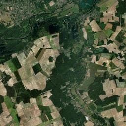 Vue aérienne des environs de Le Parc du Gué