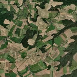 Vue aérienne des environs de Aire de Cerisieres
