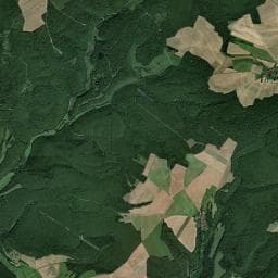 Vue aérienne des environs de L'ORCHIDEE HOME