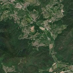 Vue aérienne des environs de Source de la Chapelle