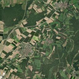 Vue aérienne des environs de Camping rural Foyer Saint-Martin