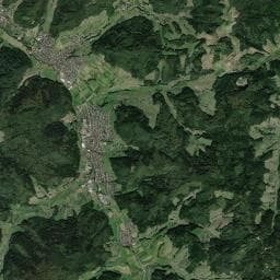 Vue aérienne des environs de Lauenberghütte