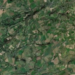 Vue aérienne des environs de Aire de camping-car à Merléac