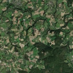 Vue aérienne des environs de Camping Garmorin