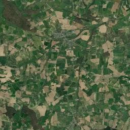 Vue aérienne des environs de Terre Compagne