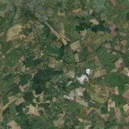 Vue aérienne des environs de Aire Service Fresnay-sur-Sarthe