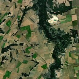 Vue aérienne des environs de Île de Boulancourt