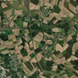 Vue aérienne des environs de Club du Soleil, Camping Club Naturisme à Troyes