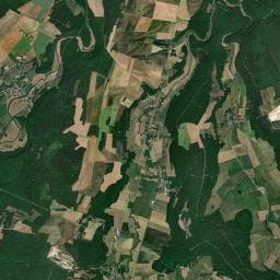 Vue aérienne des environs de Aire de stationnement de Pompierre