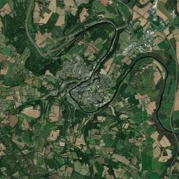 Vue aérienne des environs de Ty Provost