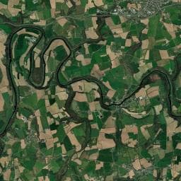 Vue aérienne des environs de Canal Loisirs