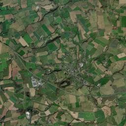 Vue aérienne des environs de Camping Guerzaille