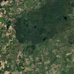 Vue aérienne des environs de BORNE DE SERVICE CAMPING-CAR