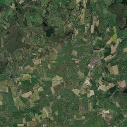 Vue aérienne des environs de Domaine des Pierres Jumelles