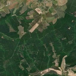 Vue aérienne des environs de Aire de camping-cars de Colombey-les-Deux-Églises