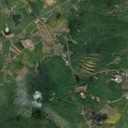 Vue aérienne des environs de Camping Porte des Vosges