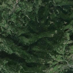 Vue aérienne des environs de La maison du hobbit - domaine de cul de sac