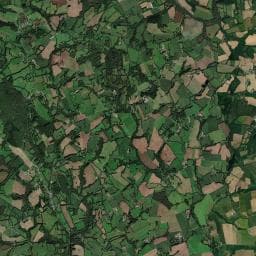 Vue aérienne des environs de Aire de stationnement de l'étang de Pont Samuel