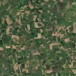 Vue aérienne des environs de Aire de camping-car à Muel