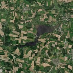 Vue aérienne des environs de Aire de services à Pocé-les-Bois
