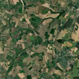 Vue aérienne des environs de Accueil camping car au camping de la Vègre - OnlyCamp