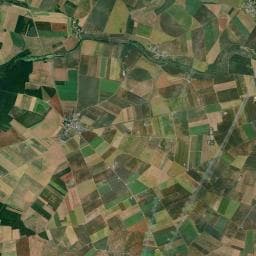 Vue aérienne des environs de Aire de camping-car à Villiers-Saint-Orien