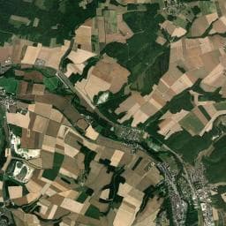 Vue aérienne des environs de Domaine du Bel Air