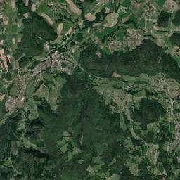 Vue aérienne des environs de Aire de camping-car à Xamontarupt