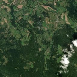 Vue aérienne des environs de Chalet Preux