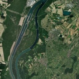 Vue aérienne des environs de Haberberghütte
