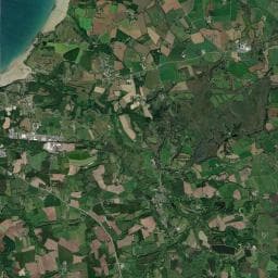 Vue aérienne des environs de GCU Douarnenez
