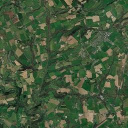 Vue aérienne des environs de Aire de camping-car à Landrévarzec