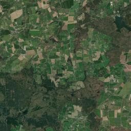 Vue aérienne des environs de Aire de camping-car de Saint-Malon-sur-Mel