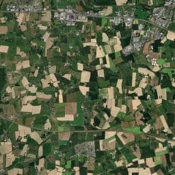 Vue aérienne des environs de Cabanétape chez Papi Jean