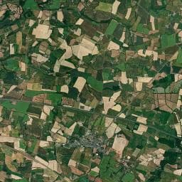 Vue aérienne des environs de mayenne Nature
