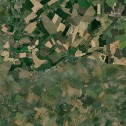 Vue aérienne des environs de Aire de stationnement camping-cars ferme équestre du Mont Cruchet