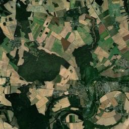 Vue aérienne des environs de Aire de camping-car du Rêve Sauvage