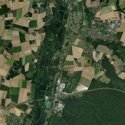 Vue aérienne des environs de Aire de services et stationnement pour camping-car du Camping du Perray