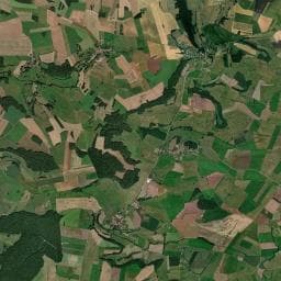 Vue aérienne des environs de Camping municipal de Clefmont