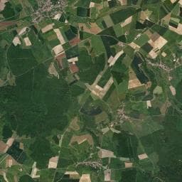 Vue aérienne des environs de Aire des Mille Projets