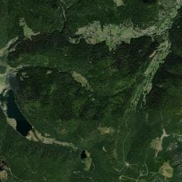 Vue aérienne des environs de Auberge des 3 Fours