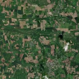 Vue aérienne des environs de Camping et Parc de loisirs Le Bel-Air