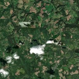 Vue aérienne des environs de Telenn Glizh