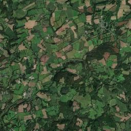Vue aérienne des environs de Le Domaine du Scorff