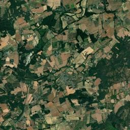 Vue aérienne des environs de Aire de Tréhorenteuc